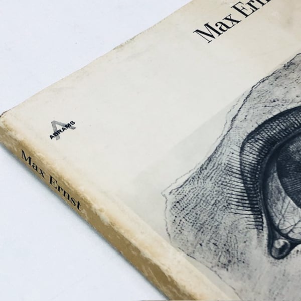 マックス・エルンストのフロッタージュ作品「Max Ernst」1968年刊