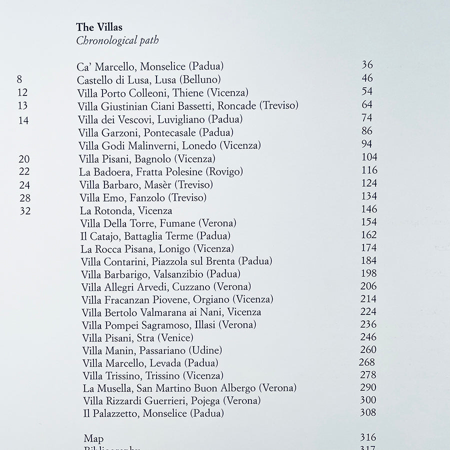 Ville venete: The Villa Civilization in the Mainland Dominion / ヴェネト地方の歴史的ヴィラ