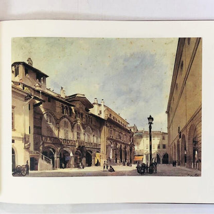 ミラノ・メルカンティ広場・17世紀〜19世紀図版集「La piazza dei Mercanti a Milano」