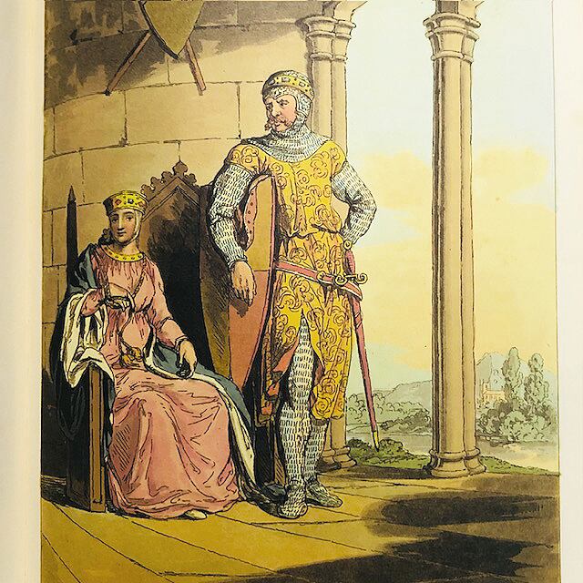 イギリスとアイルランドの古き時代の衣装「Ancient Costumes of Great Britain and Ireland」