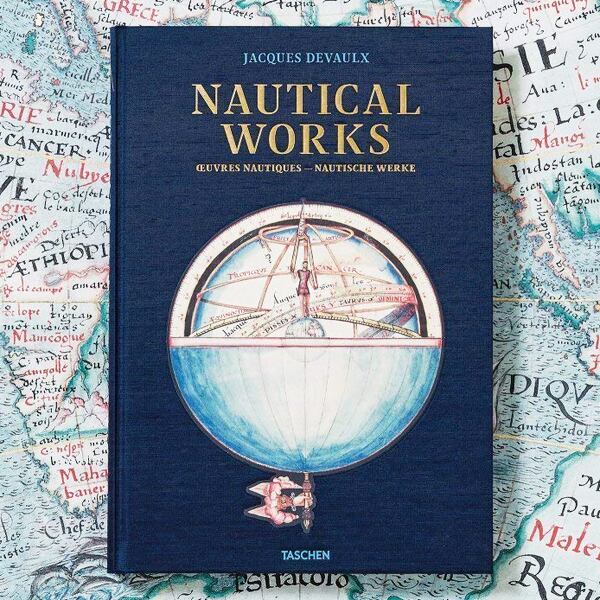 【新本】ジャック・ド・ヴォーの航海作品「Jacques Devaux. Nautical Works」1583年彩色写本復刻