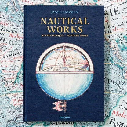 【新本】ジャック・ド・ヴォーの航海作品「Jacques Devaux. Nautical Works」1583年彩色写本復刻