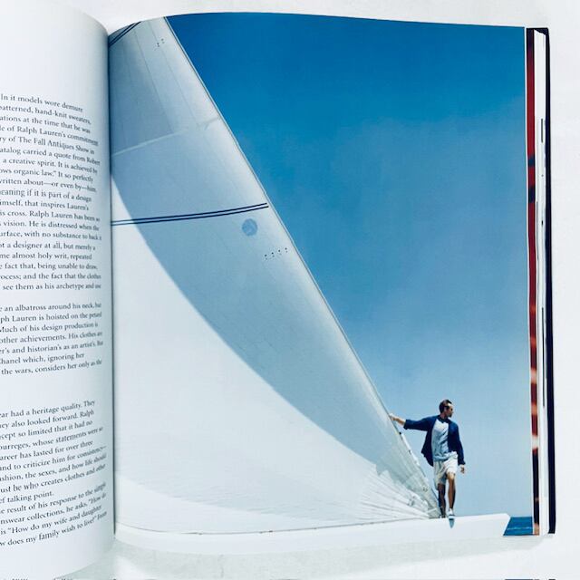 ラルフ・ローレンの人と作品「Ralph Lauren: The Man, The Vision, The Style」Colin McDowell