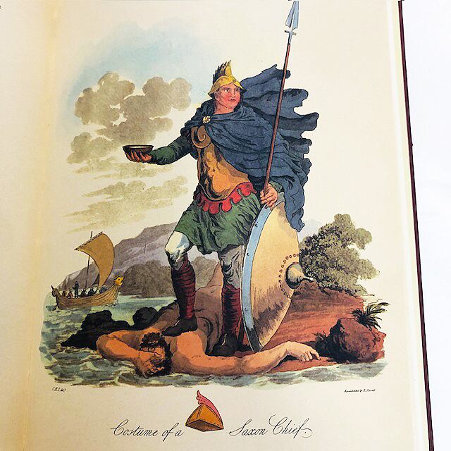 イギリスとアイルランドの古き時代の衣装「Ancient Costumes of Great Britain and Ireland」