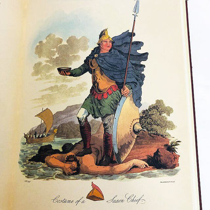 イギリスとアイルランドの古き時代の衣装「Ancient Costumes of Great Britain and Ireland」