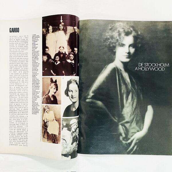 グレタ・ガルボ特集『ELLE』1990年4月号