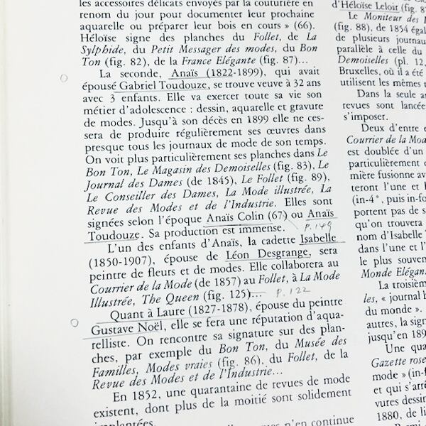 女性モードのエングレーヴィングの歴史「La Gravure de Mode Feminine en France」