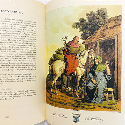 イギリスとアイルランドの古き時代の衣装「Ancient Costumes of Great Britain and Ireland」