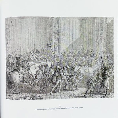 フランス革命の歴史的場面の銅版画「Prieur, Les Tableaux Historiques de la Revolution」