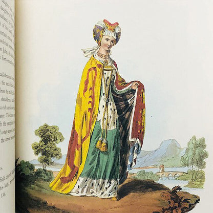 イギリスとアイルランドの古き時代の衣装「Ancient Costumes of Great Britain and Ireland」