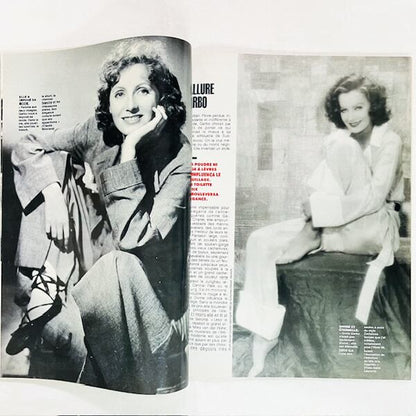 グレタ・ガルボ特集『ELLE』1990年4月号