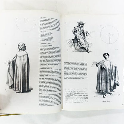 中世の衣服の詳細「Le Costume Médiéval」ヴィオレ・ル・デュク編著