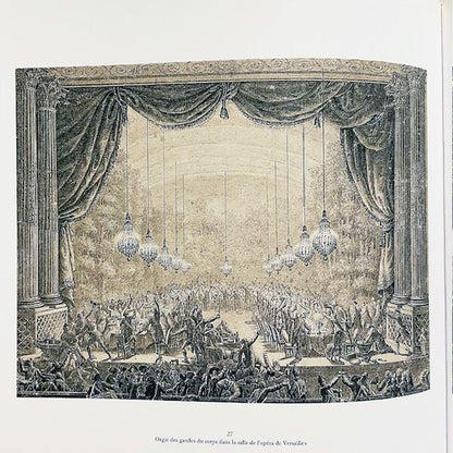 フランス革命の歴史的場面の銅版画「Prieur, Les Tableaux Historiques de la Revolution」