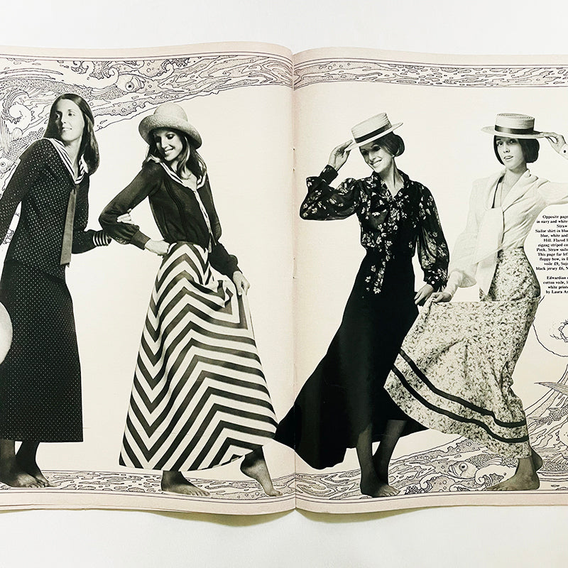 英国ファッション誌『Flair』1972年1月号