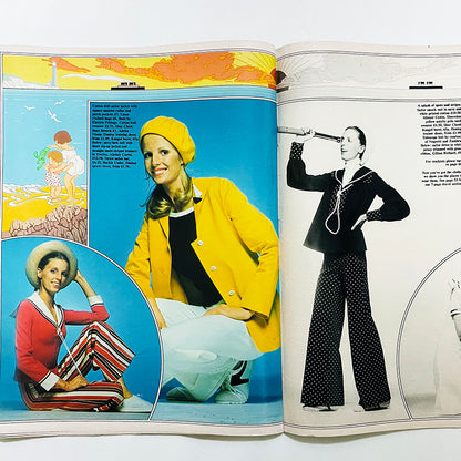 英国ファッション誌『Flair』1972年1月号