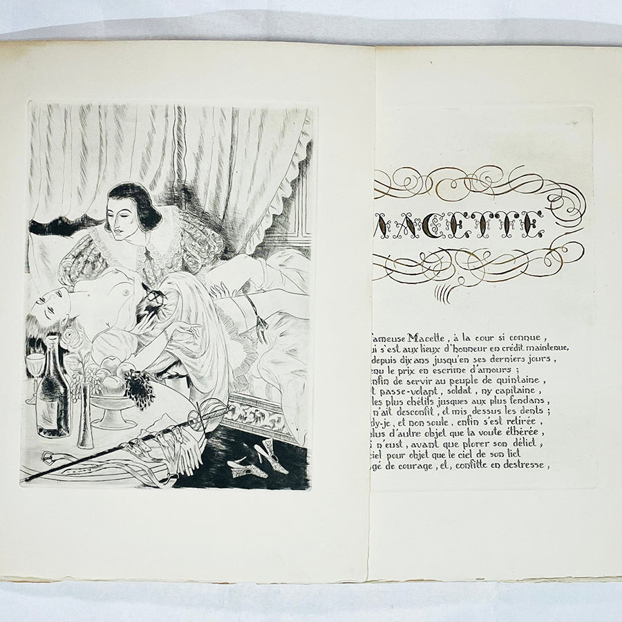 【限定95部】レオン・クールブレ銅版画15図＋スイート / マチュラン・レニエ / Macette
