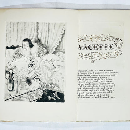 【限定95部】レオン・クールブレ銅版画15図＋スイート / マチュラン・レニエ / Macette