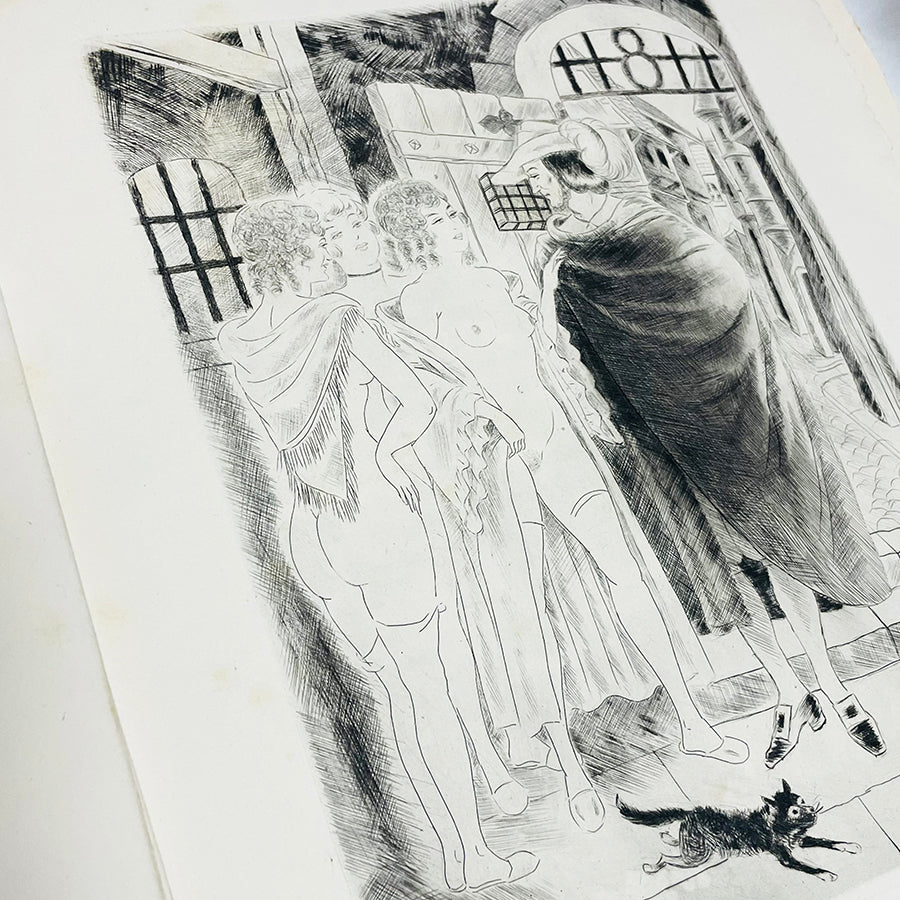 【限定95部】レオン・クールブレ銅版画15図＋スイート / マチュラン・レニエ / Macette