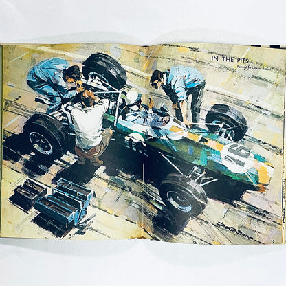 Grand Prix gift book / 60年代のフォーミュラ１/ 1967年オリジナル本
