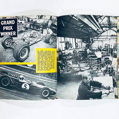 Grand Prix gift book / 60年代のフォーミュラ１/ 1967年オリジナル本