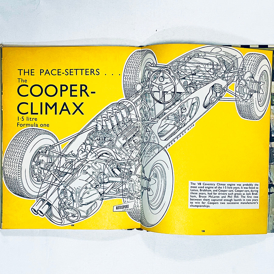 Grand Prix gift book / 60年代のフォーミュラ１/ 1967年オリジナル本