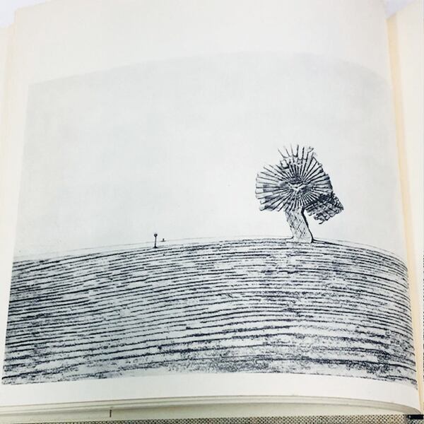 マックス・エルンストのフロッタージュ作品「Max Ernst」1968年刊