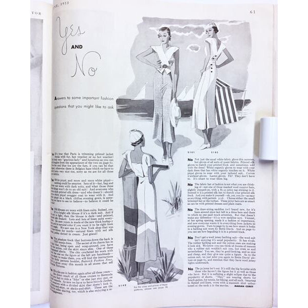 米女性誌・デリネーター / Delineator  1933 / june