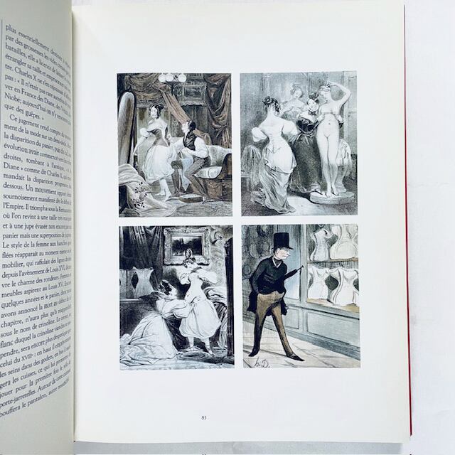 女の下着の歴史／セシル・サンローラン「Histoire Imprevue des Dessous Feminins」