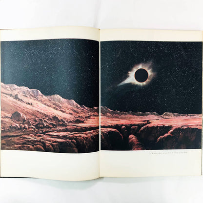 The Moon and the Planets」illustrated by Ludek Pesek / ルディエク・ペシェク画集「月と惑星」1965年刊