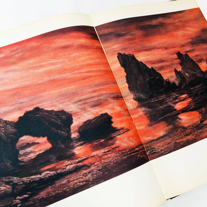 The Moon and the Planets」illustrated by Ludek Pesek / ルディエク・ペシェク画集「月と惑星」1965年刊